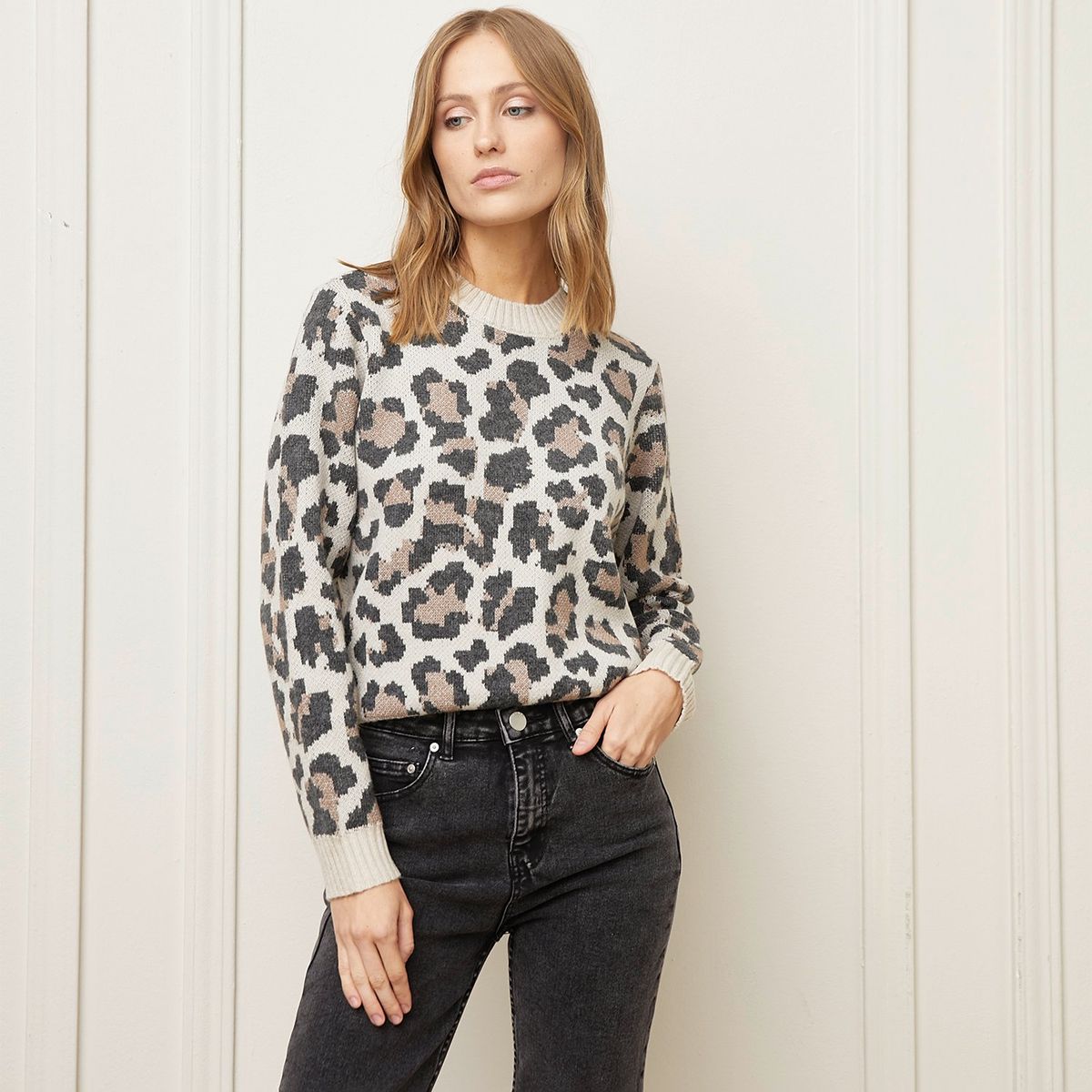 BASEMENT - Saco Mujer con Estampado Basement