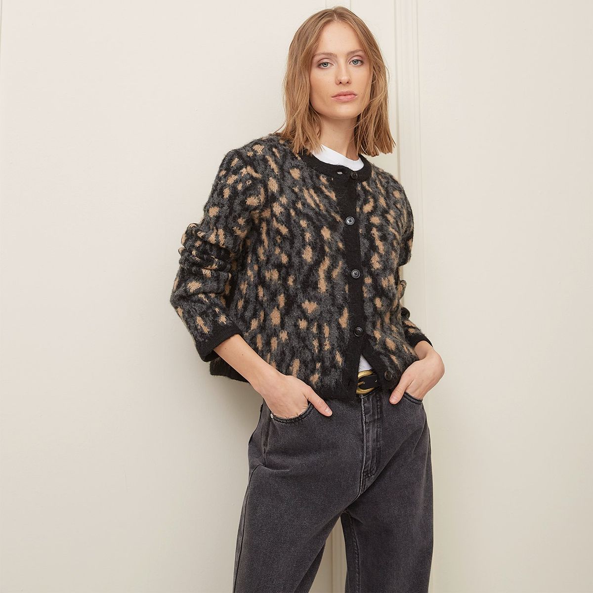 BASEMENT - Cardigan Mujer Basement