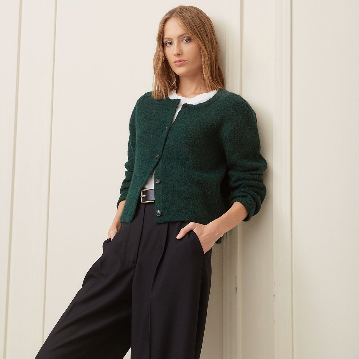 BASEMENT - Cardigan Mujer Basement