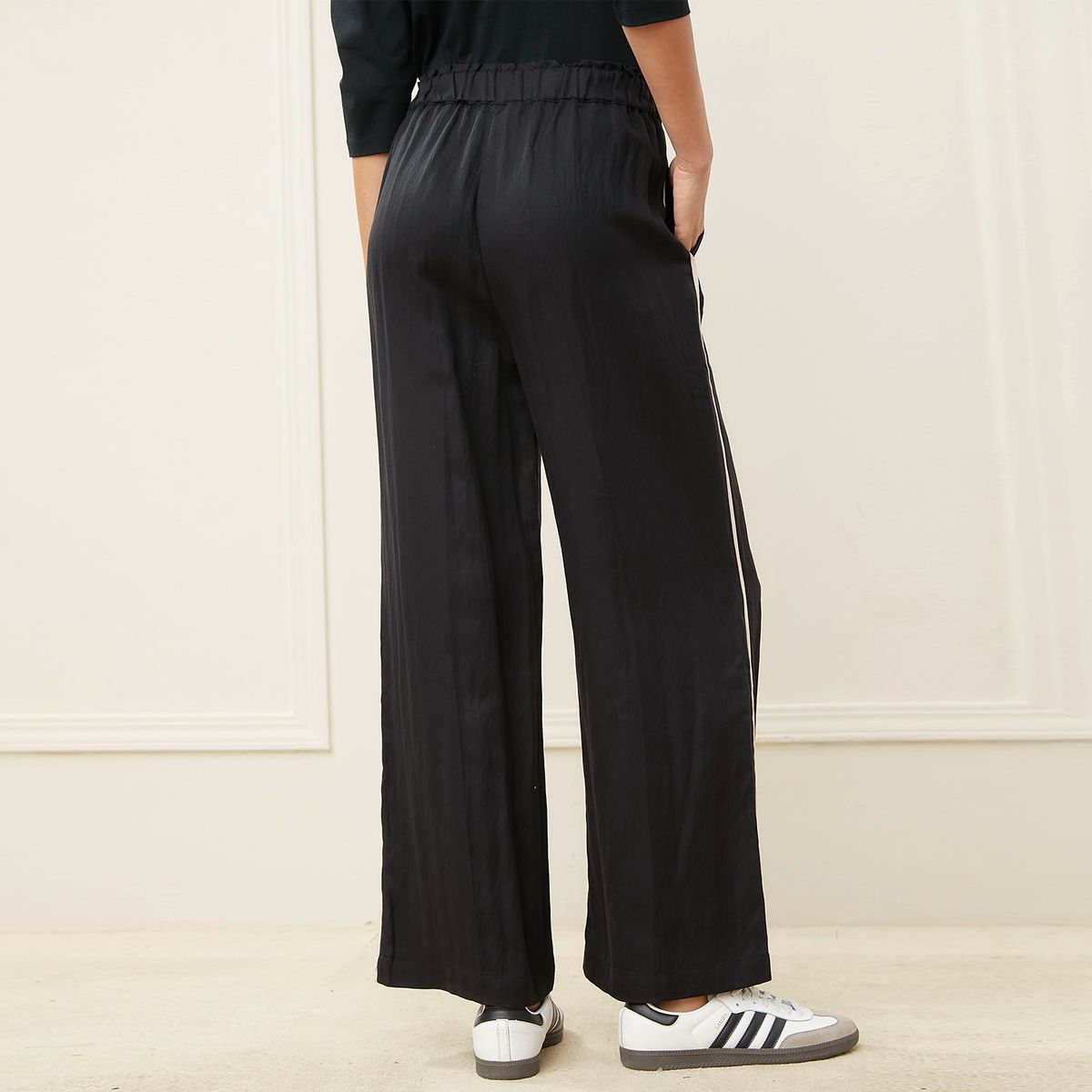 BASEMENT - Pantalón Mujer Tiro medio Basement