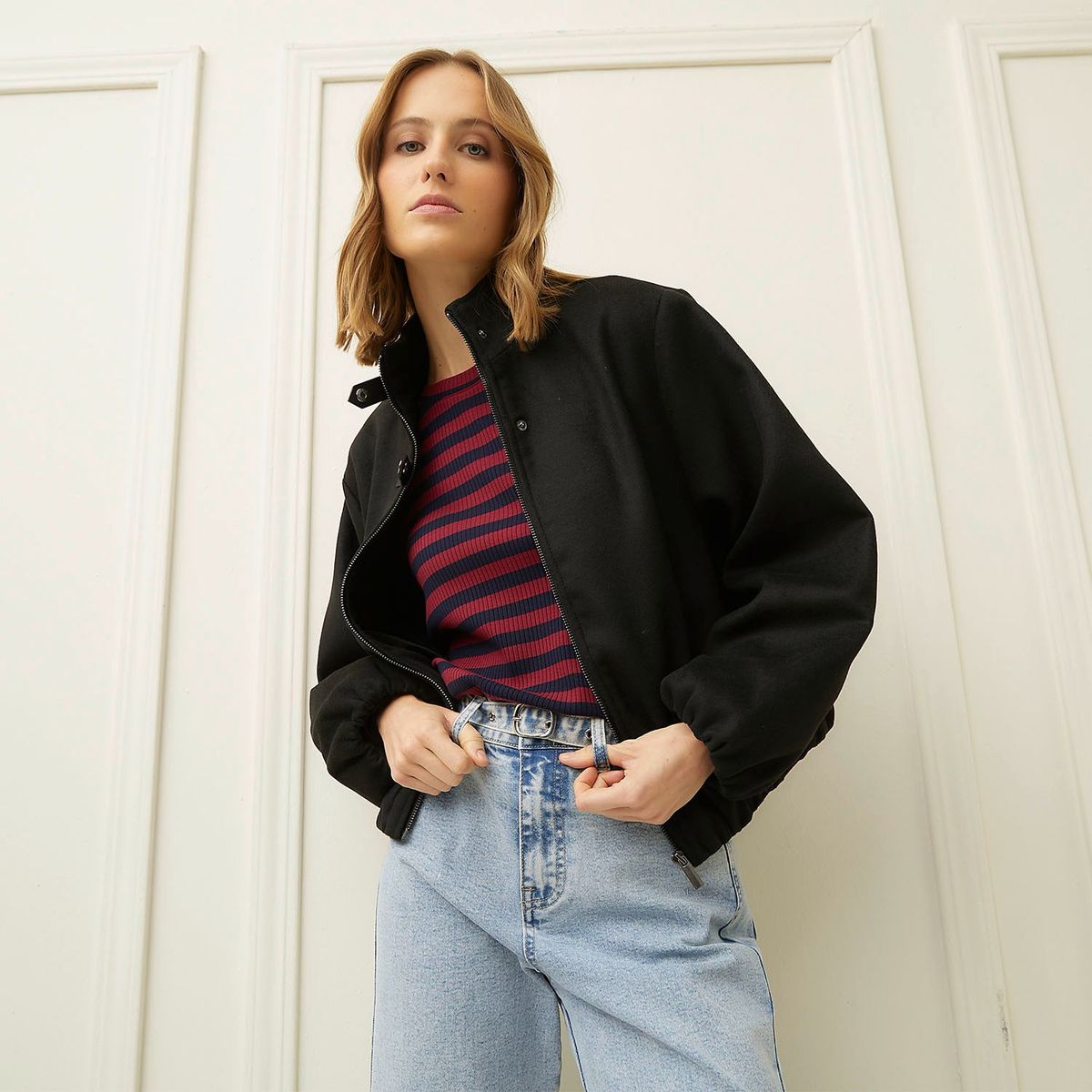 BASEMENT - Chaqueta Mujer Basement