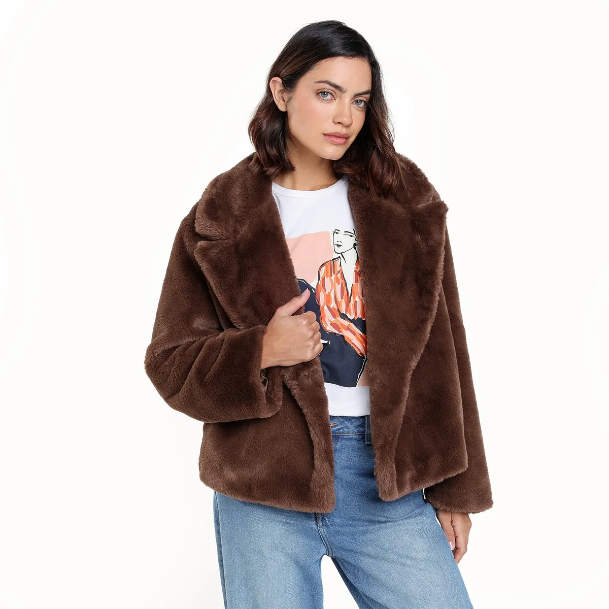 UNIVERSITY CLUB - Chaqueta Ovejera Mujer University Club