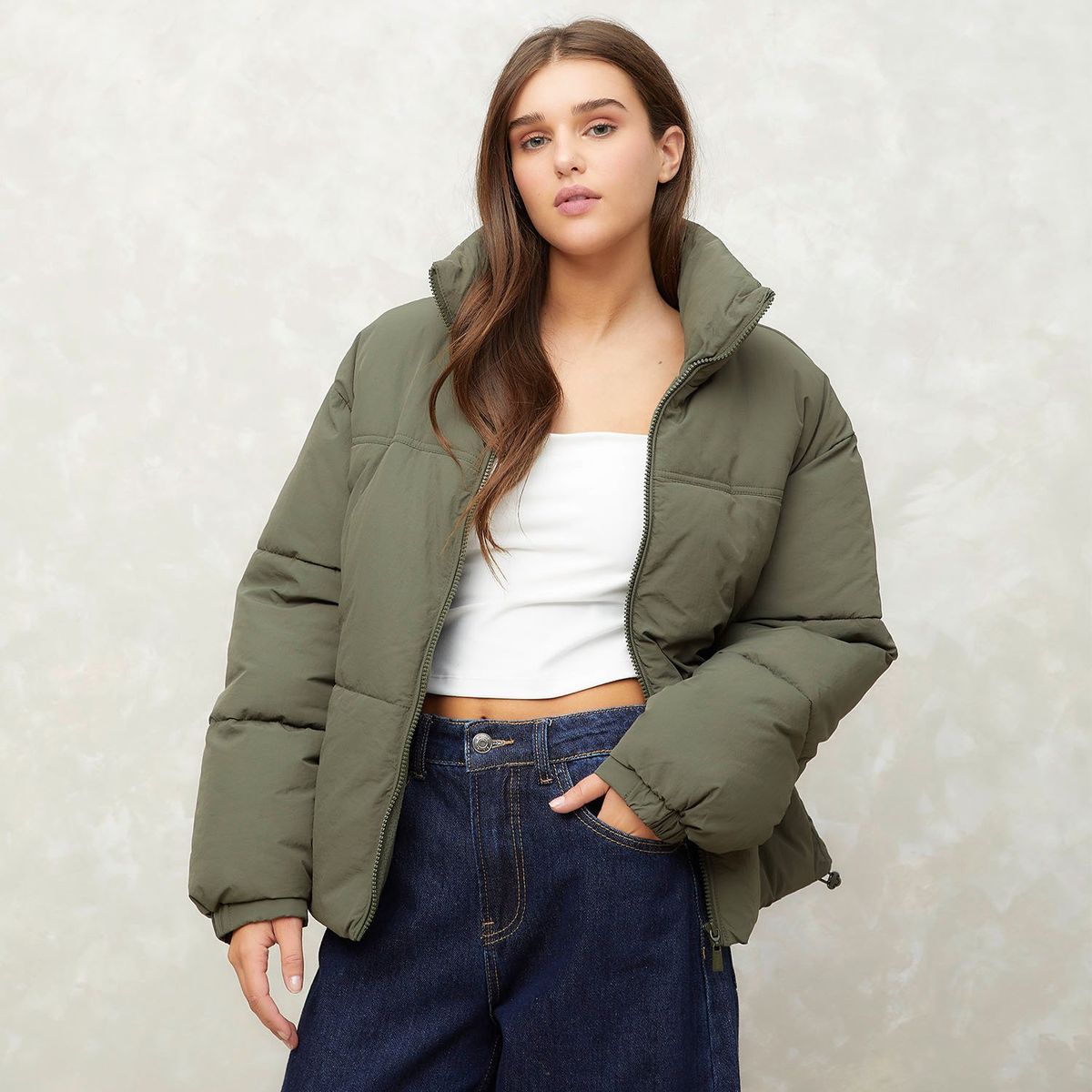 SYBILLA - Chaqueta acolchada Mujer Overzise Sybilla