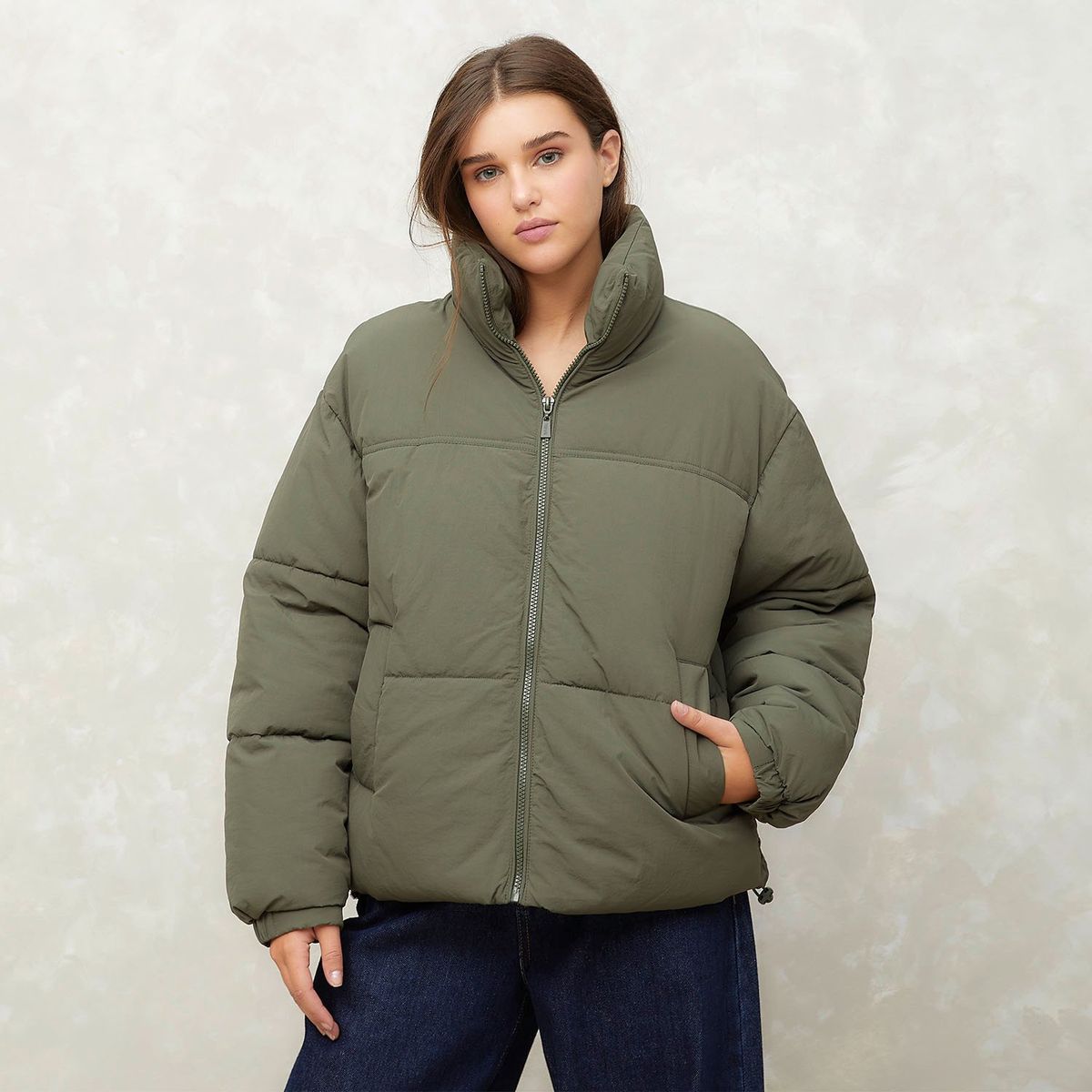 SYBILLA - Chaqueta acolchada Mujer Overzise Sybilla