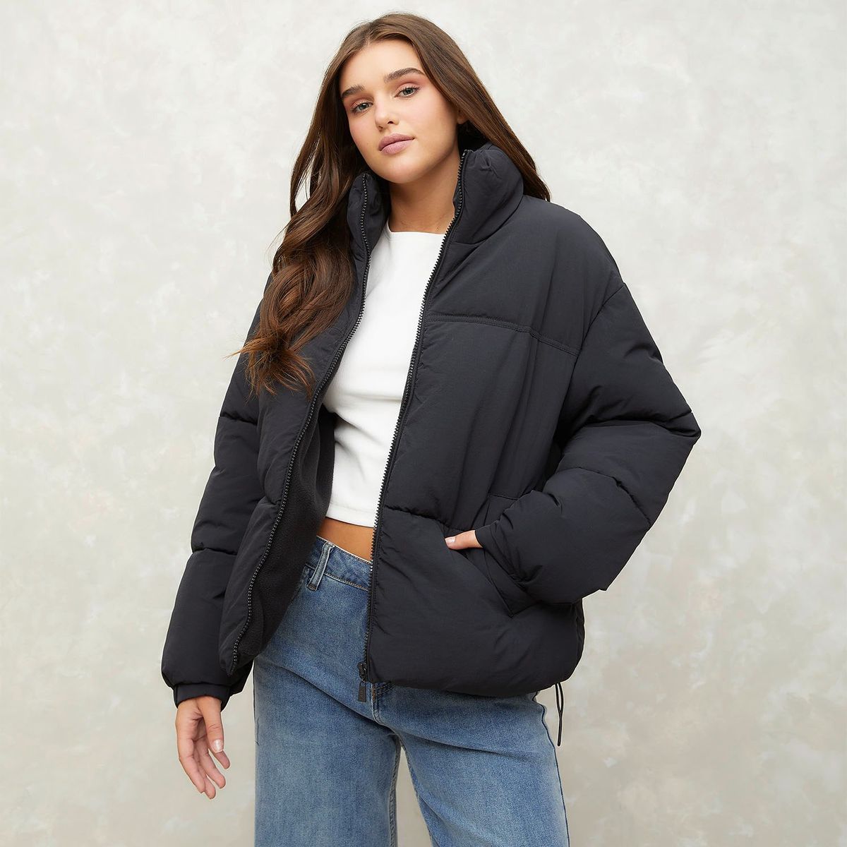 SYBILLA - Chaqueta acolchada Mujer Overzise Sybilla