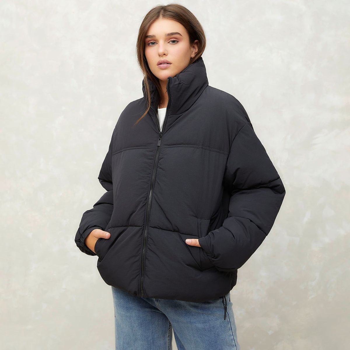 SYBILLA - Chaqueta acolchada Mujer Overzise Sybilla