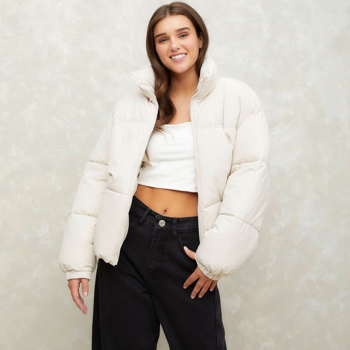 SYBILLA - Chaqueta acolchada Mujer Overzise Sybilla