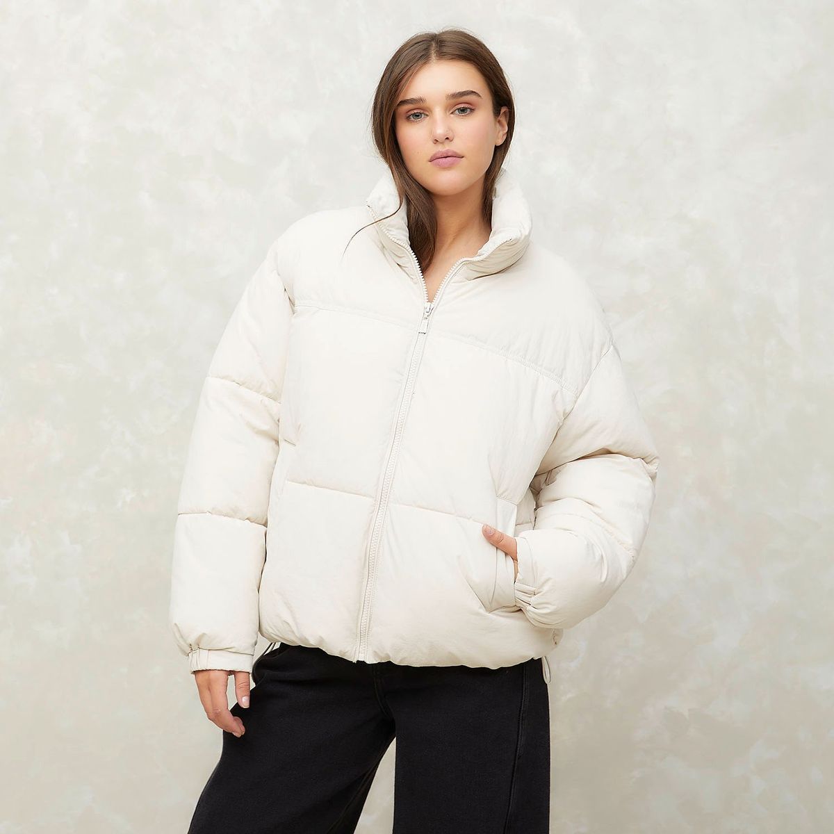 SYBILLA - Chaqueta acolchada Mujer Overzise Sybilla