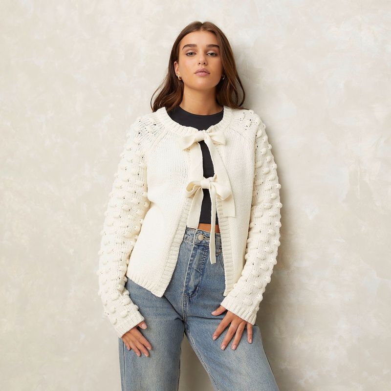 SYBILLA - Cardigan Mujer Tejido Sybilla