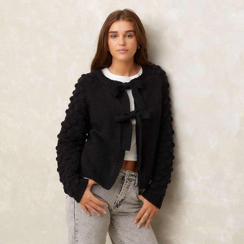 SYBILLA - Cardigan Mujer Tejido Sybilla