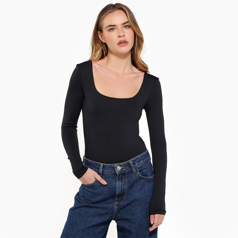 DENIMLAB - Body Mujer Manga larga Denimlab