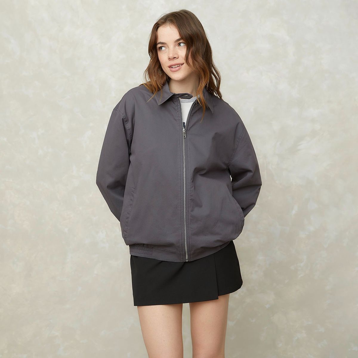 SYBILLA - Chaqueta Mujer Oversize de Algodón Sybilla