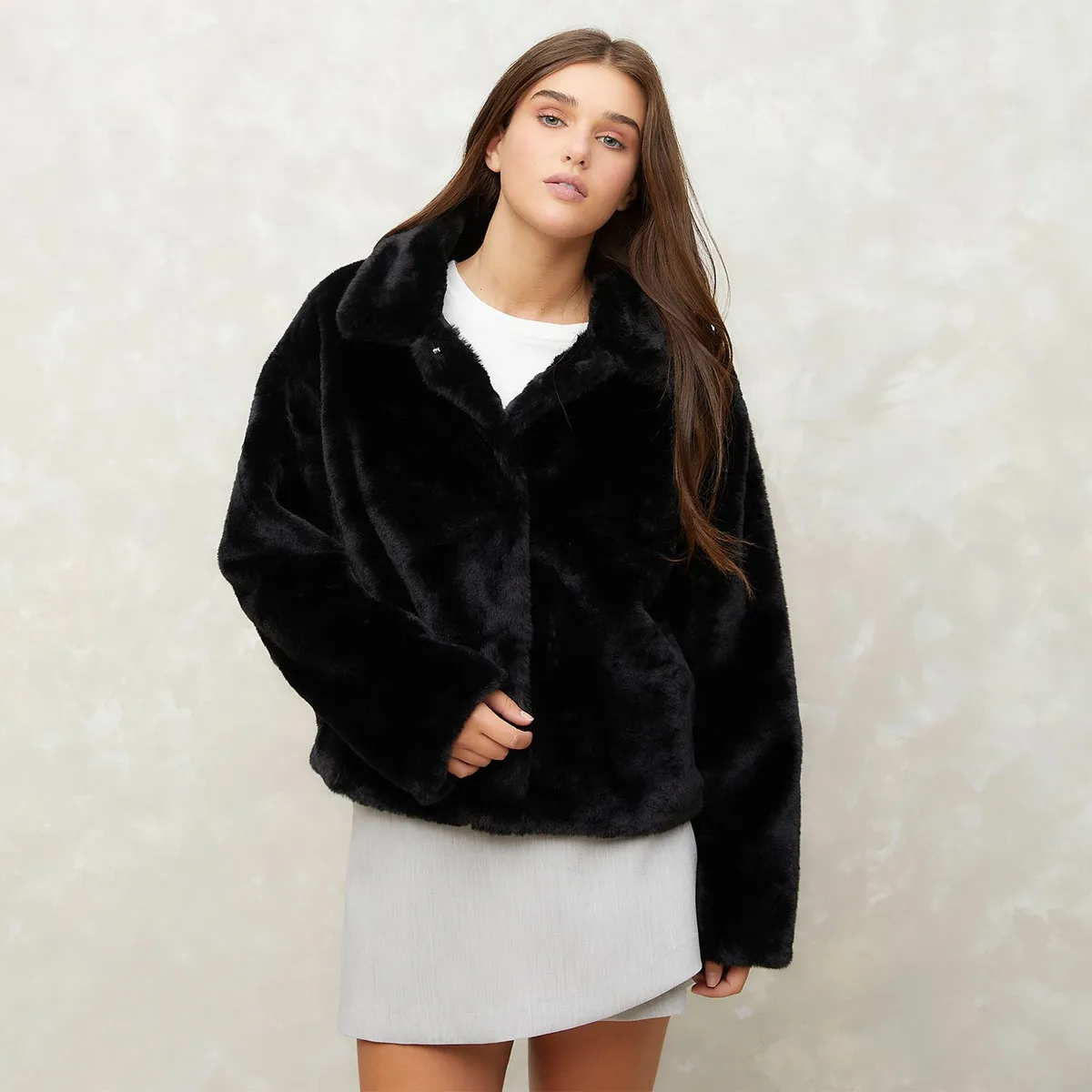 SYBILLA - Chaqueta Ovejera Mujer Oversize Sybilla 