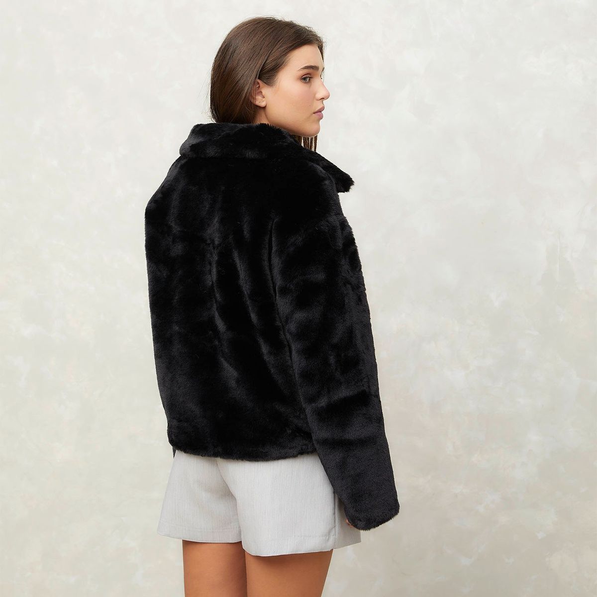 SYBILLA - Chaqueta Ovejera Mujer Oversize Sybilla 