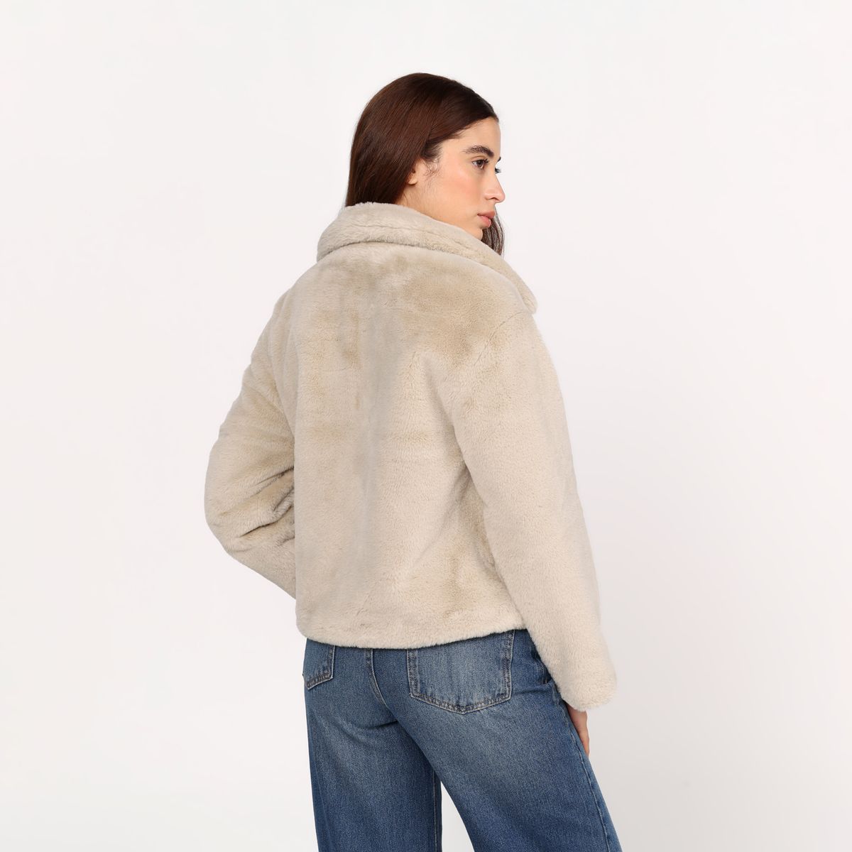 SYBILLA - Chaqueta Ovejera Mujer Oversize Sybilla 