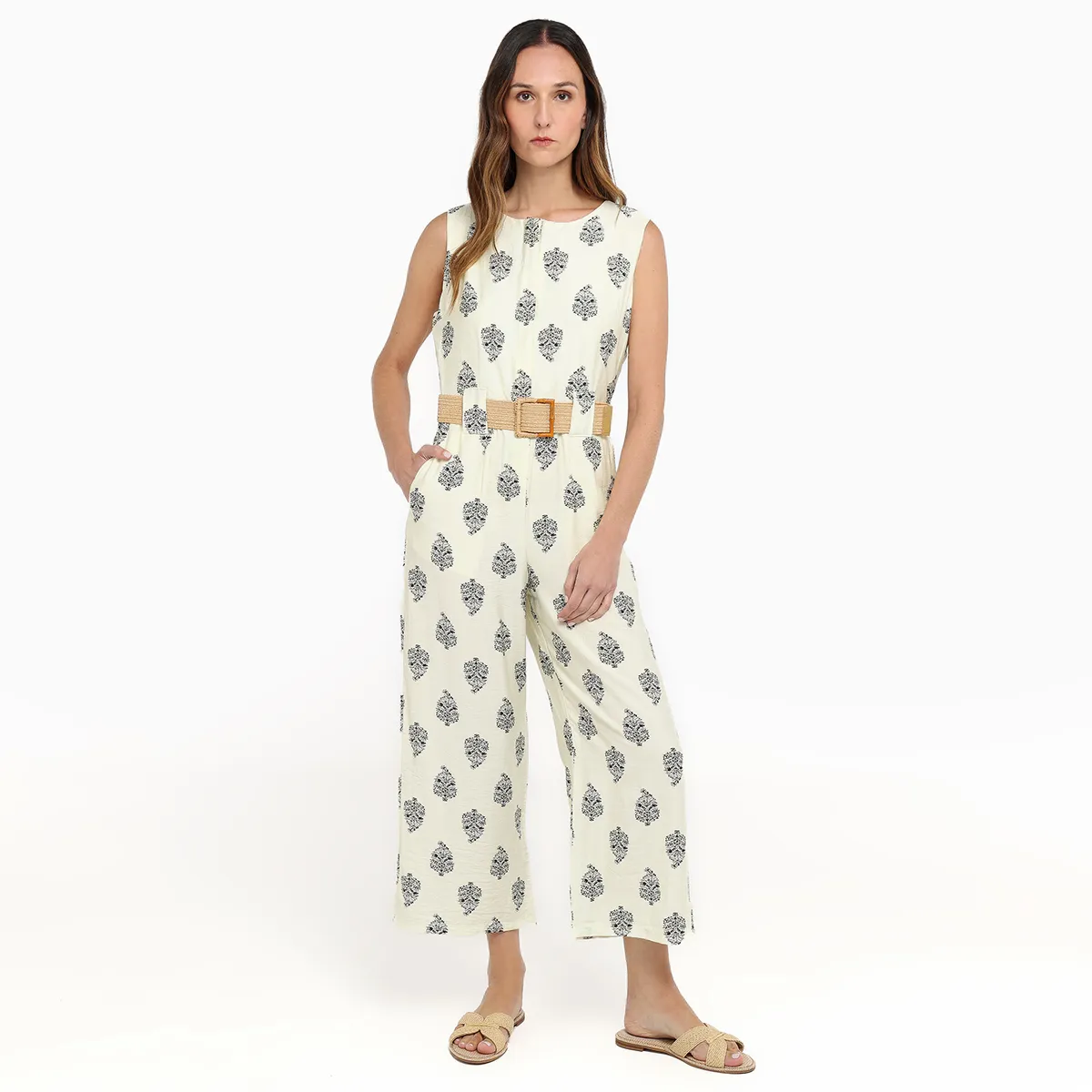 APOLOGY - Enterizo Mujer Largo con Estampado Apology