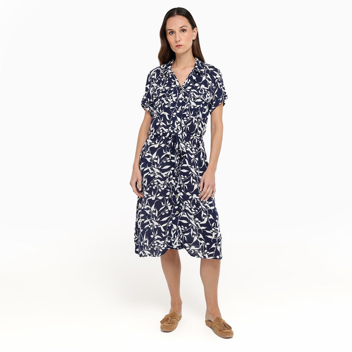 APOLOGY - Vestido Mujer Medio con Estampado Apology