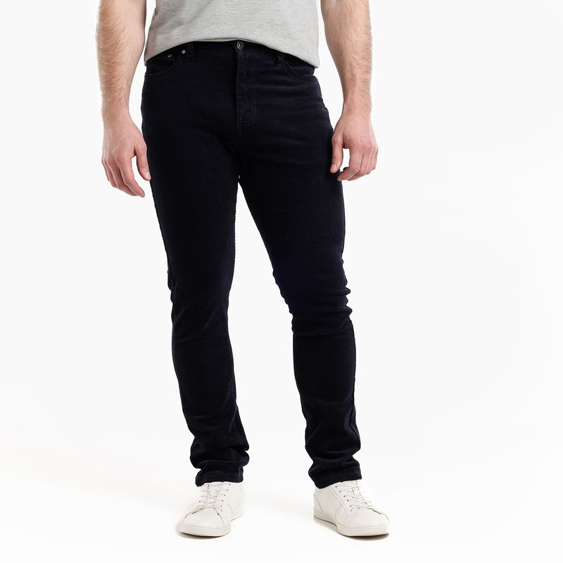 NEWPORT - Pantalón 5 Bolsillos Hombre Recto de Algodón Newport