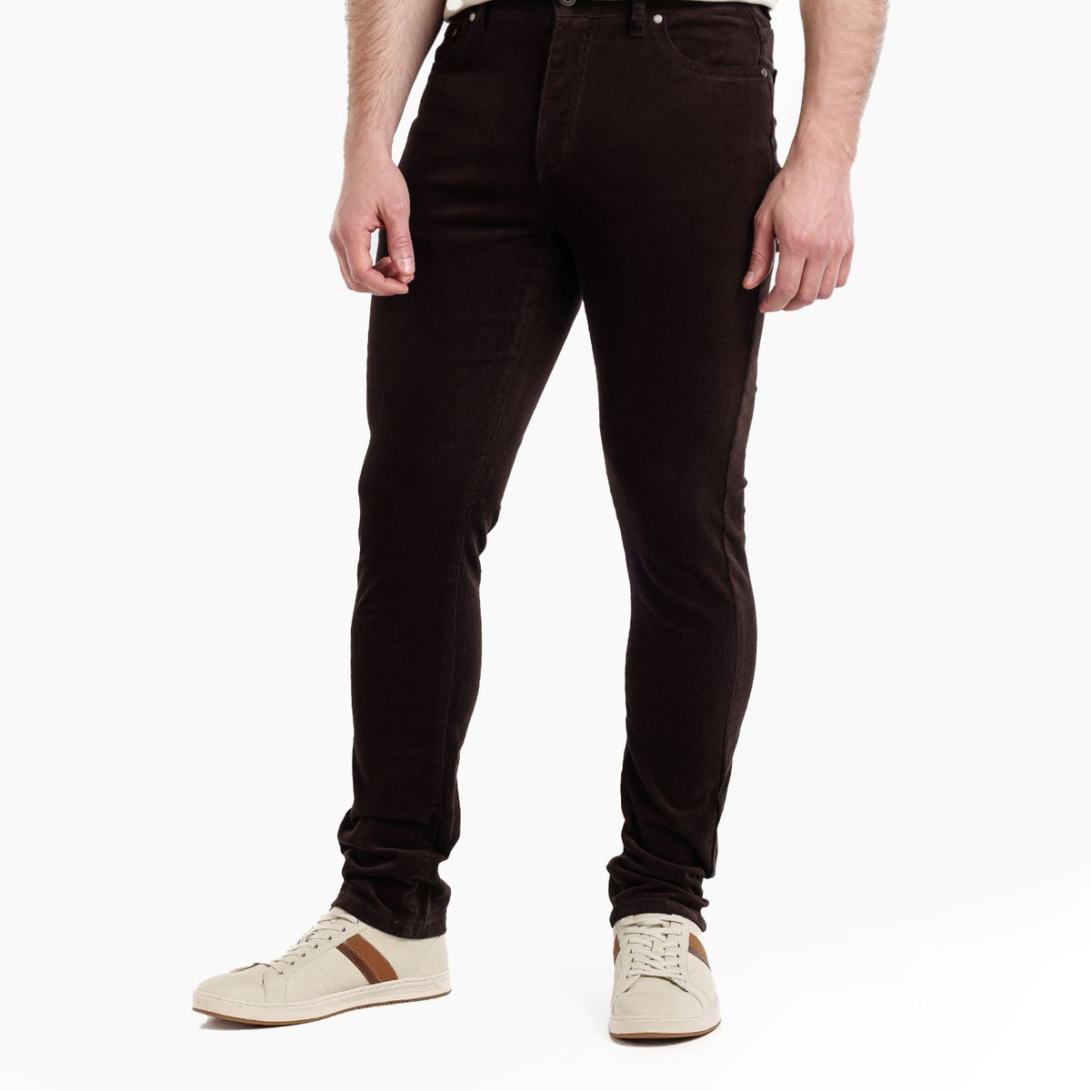 NEWPORT - Pantalón 5 Bolsillos Hombre Recto de Algodón Newport