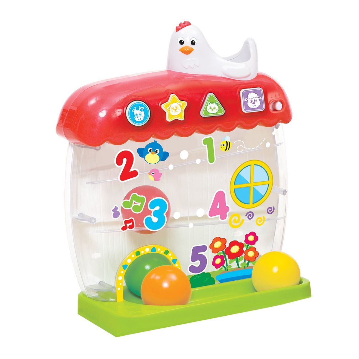 WINFUN - Juguete Para Bebé Didáctico Winfun: Granero Cuenta Y Juega