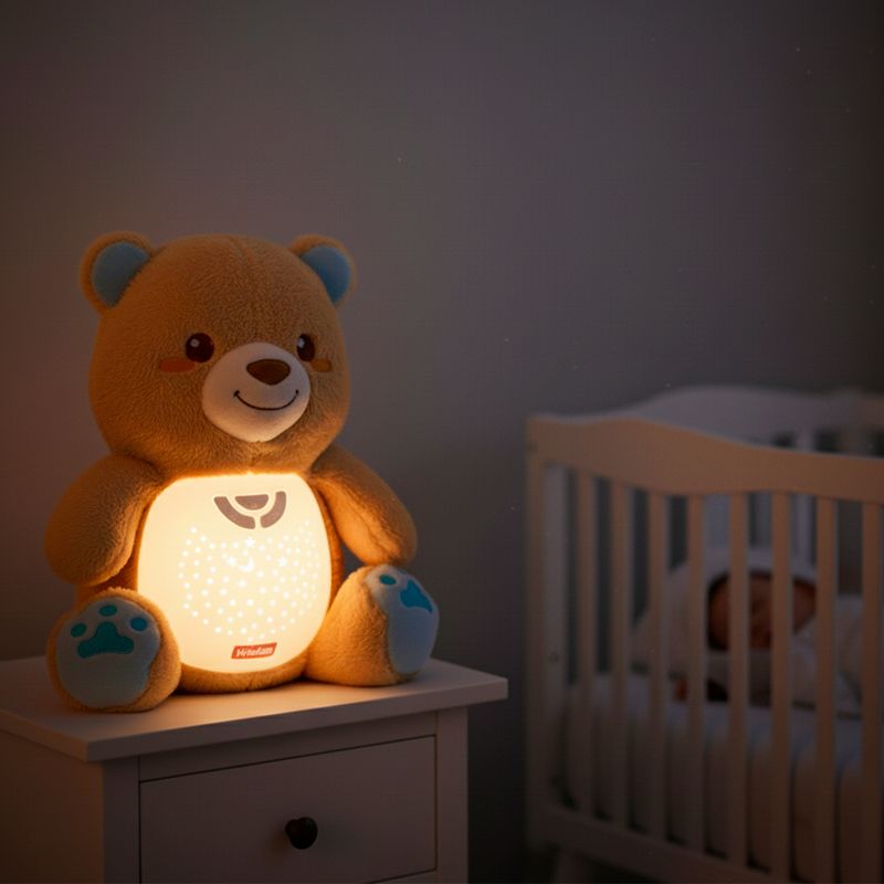 Juguete para bebé didáctico Winfun: Osito luminoso en WINFUN