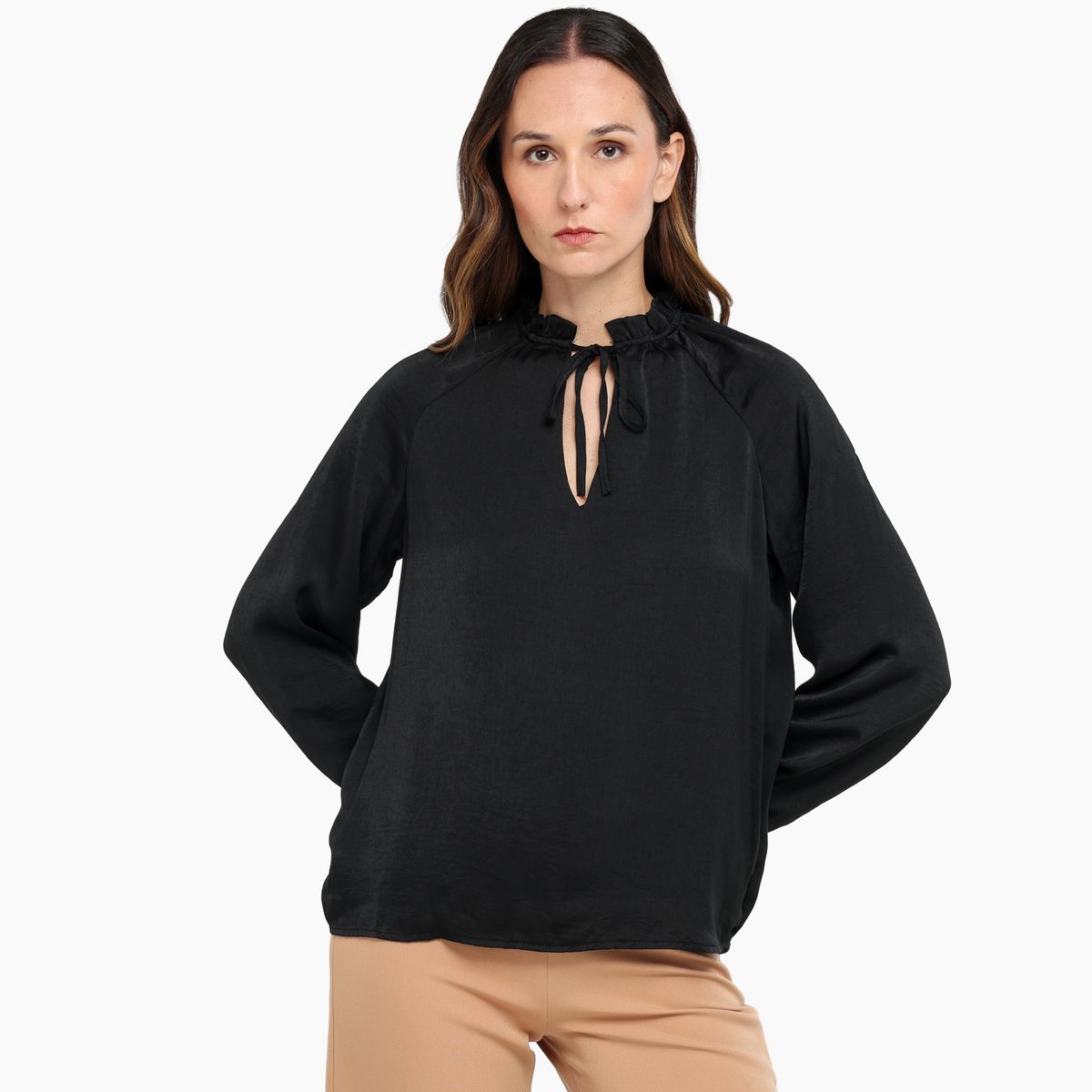 APOLOGY - Blusa Mujer Manga larga globo Apology