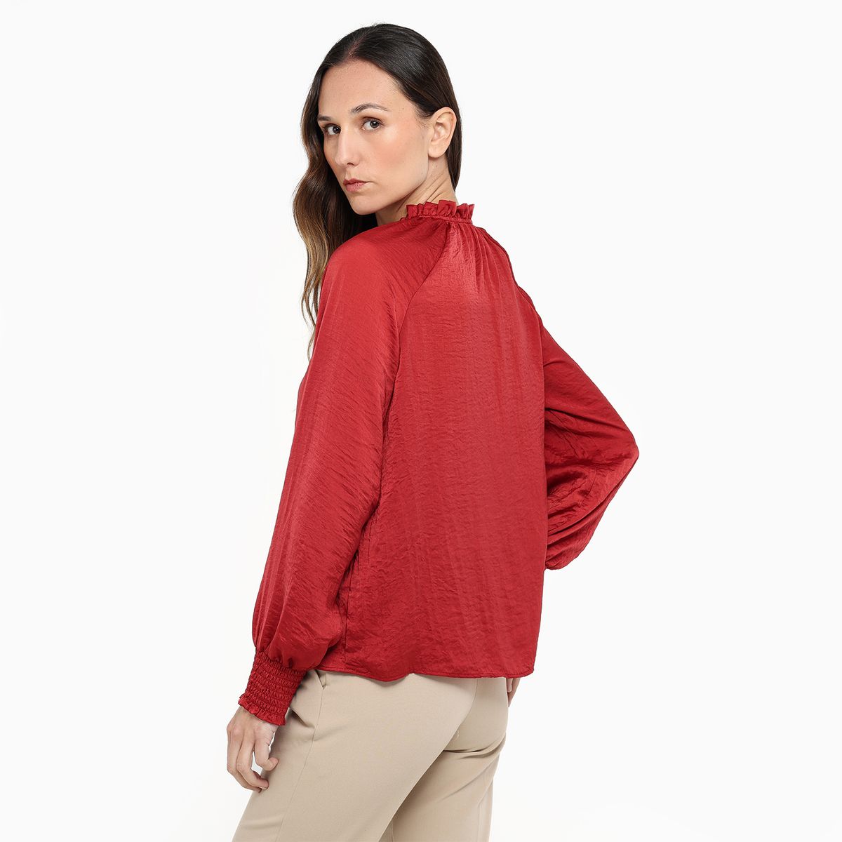 APOLOGY - Blusa Mujer Manga larga globo Apology