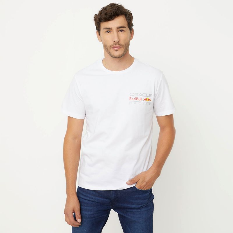 REDBULL - Camiseta Manga corta de Algodón Oracle Red Bull Racing