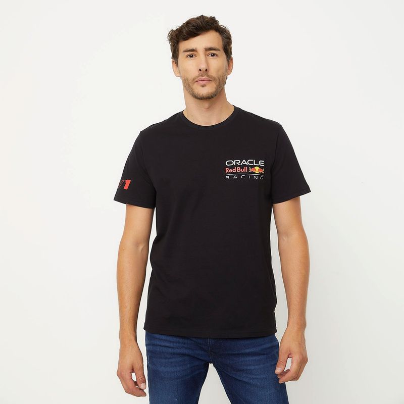 REDBULL - Camiseta Manga corta de Algodón Oracle Red Bull Racing