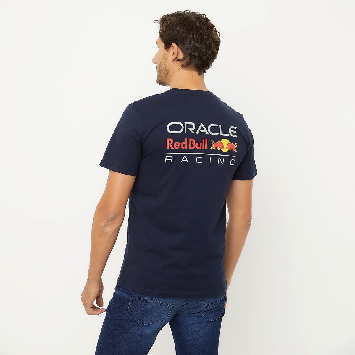 REDBULL - Camiseta Manga corta de Algodón Oracle Red Bull Racing