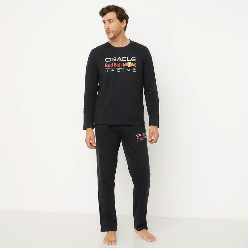 REDBULL - Pijama Hombre Manga larga Oracle Red Bull Racing