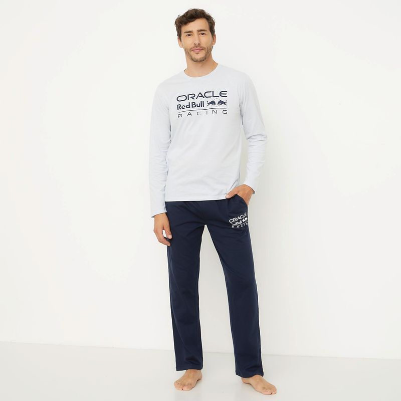 REDBULL - Pijama Hombre Manga larga Oracle Red Bull Racing