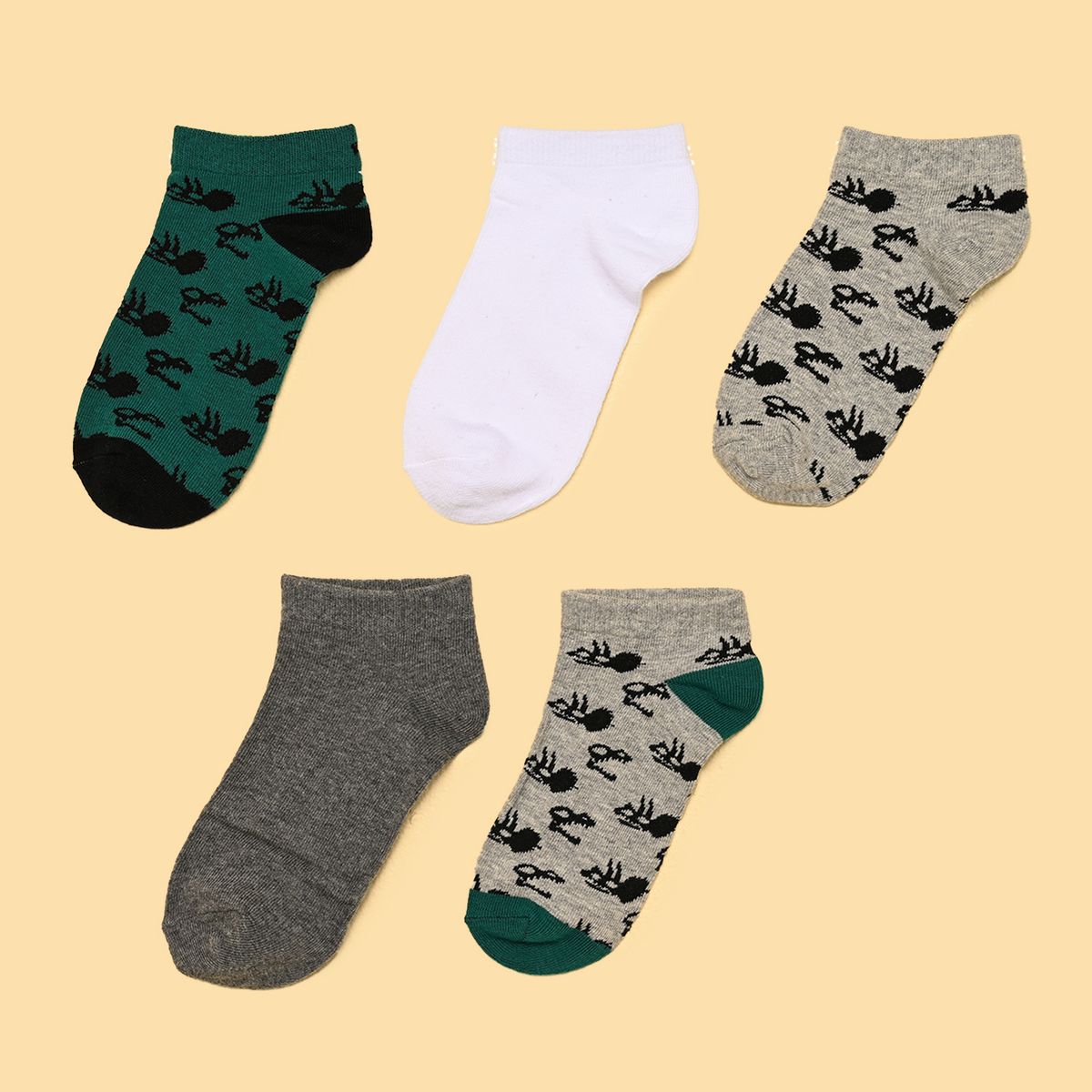 FEDERATION - Medias Niño Corto Pack de 5 Federation