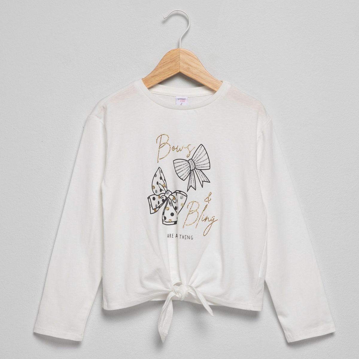 YAMP - Camiseta manga larga Niña Manga larga Algodón Yamp