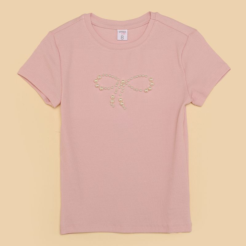 YAMP - Camiseta Niña Manga corta Algodón Yamp