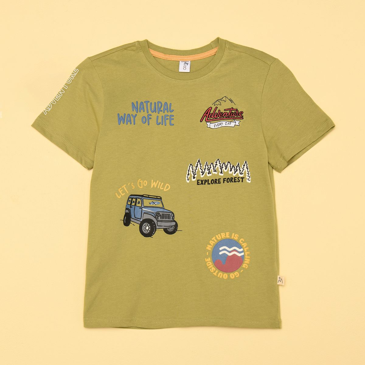 YAMP - Camiseta Niño Manga corta Algodón Yamp