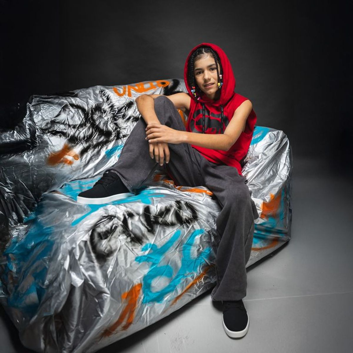 ECKO - Pantalón Niño Cintura elásticada Algodón Ecko