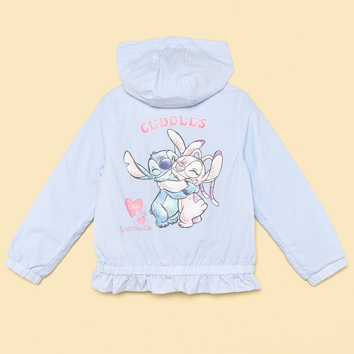 LILO & STITCH - Chaqueta Con capucha para Niña con Estampado LILO & STITCH