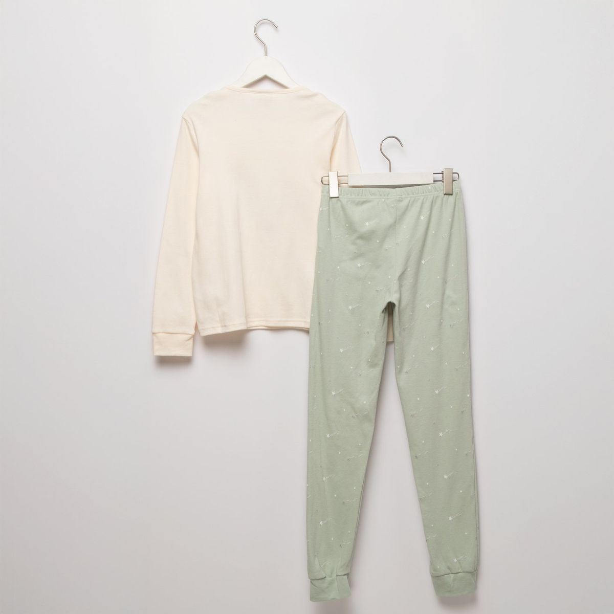 ELV - Pijama Cintura elásticada para Niña 2 piezas Manga larga de ELV