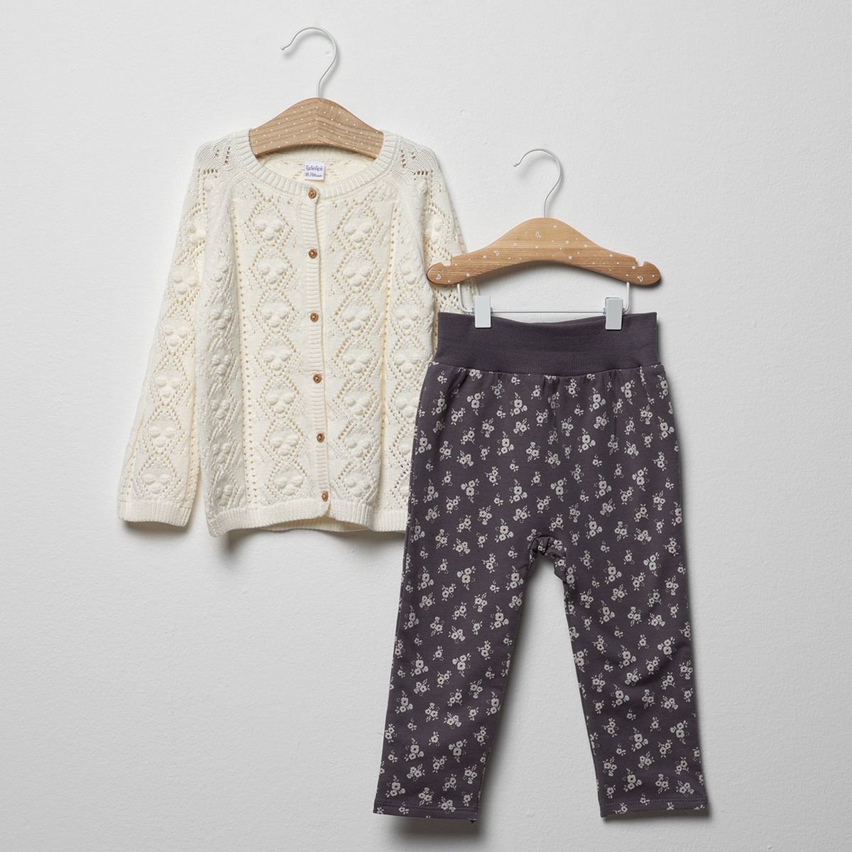 YAMP - Sets Saco + Legging para Bebé niña en Algodón Yamp