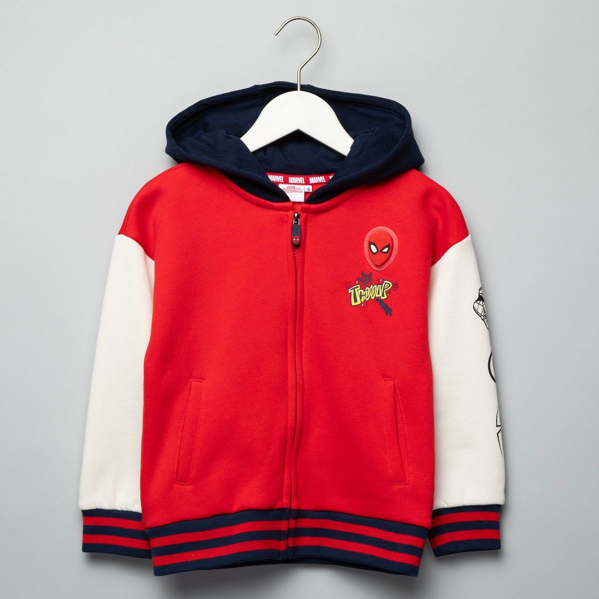 DISNEY - Saco Niño  con Estampado Con capucha Spiderman Algodón Spider-man