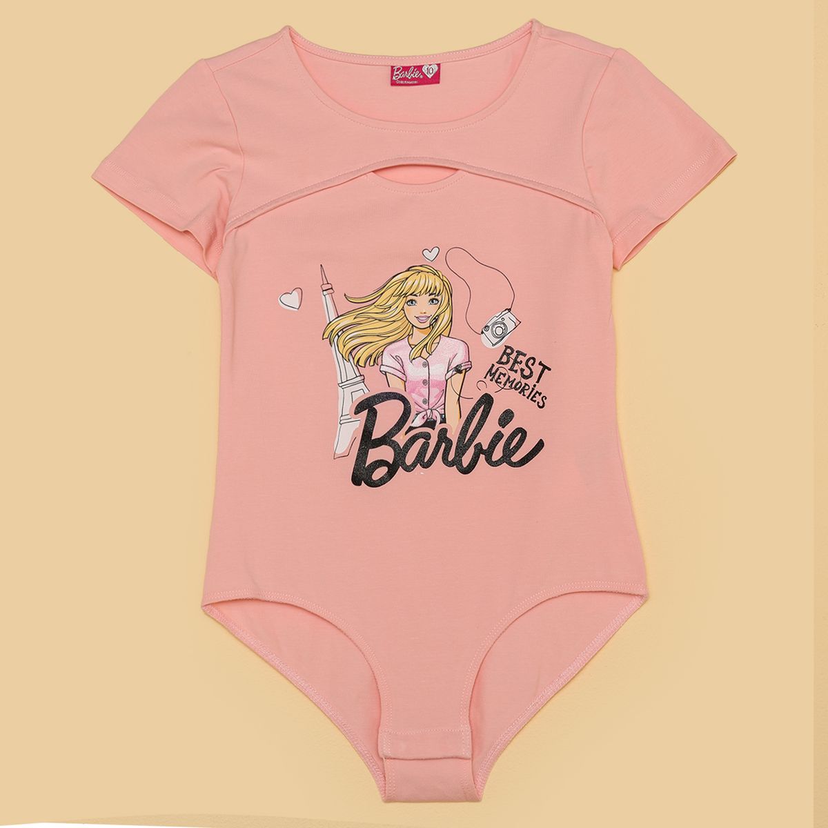 BARBIE - Camiseta Niña Manga corta Algodón Barbie
