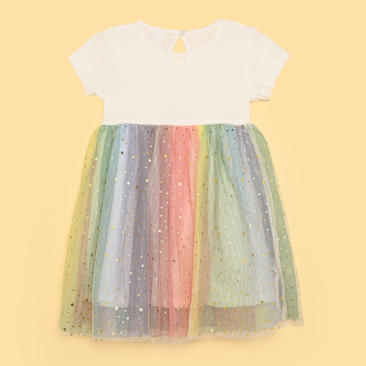 YAMP - Vestido Bebé niña Manga larga Algodón Yamp