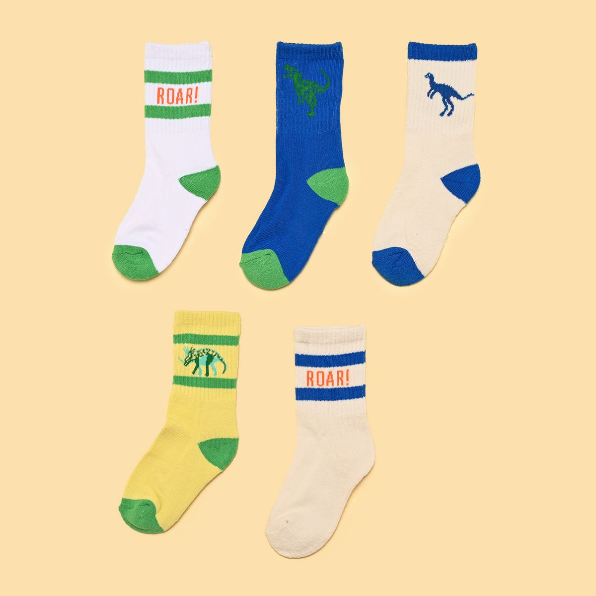 YAMP - Medias Niño Corto Pack de 5 Yamp