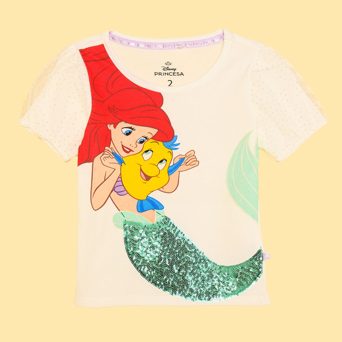 PRINCESS - Camiseta Niña Manga corta Algodón Princess
