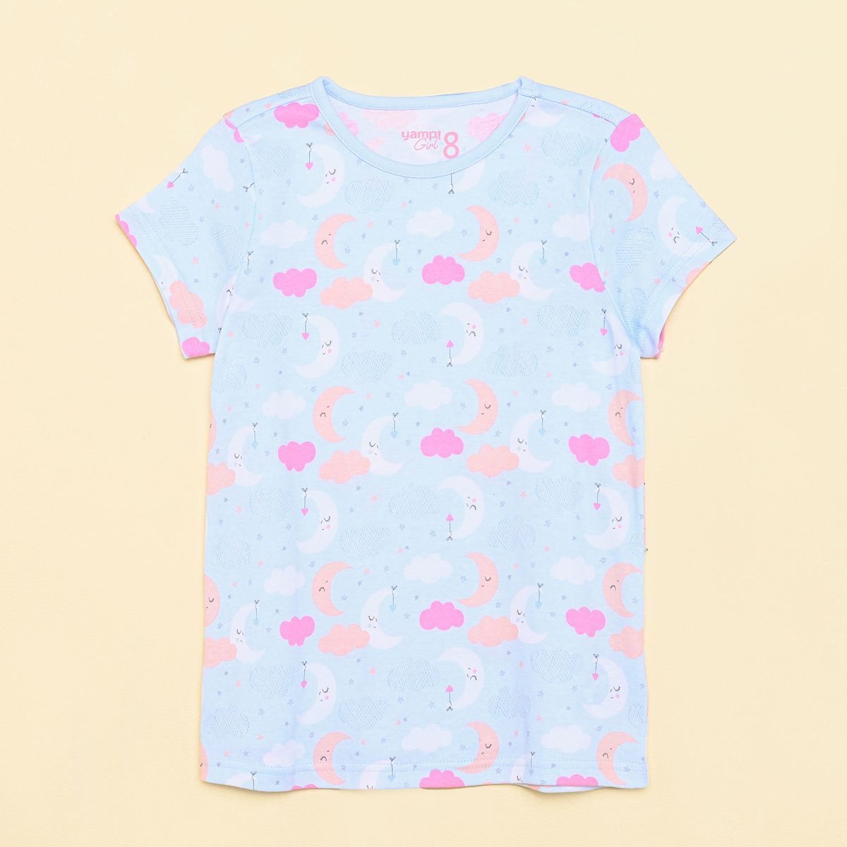 YAMP - Pijama Cintura elásticada para Niña 2 piezas Yamp