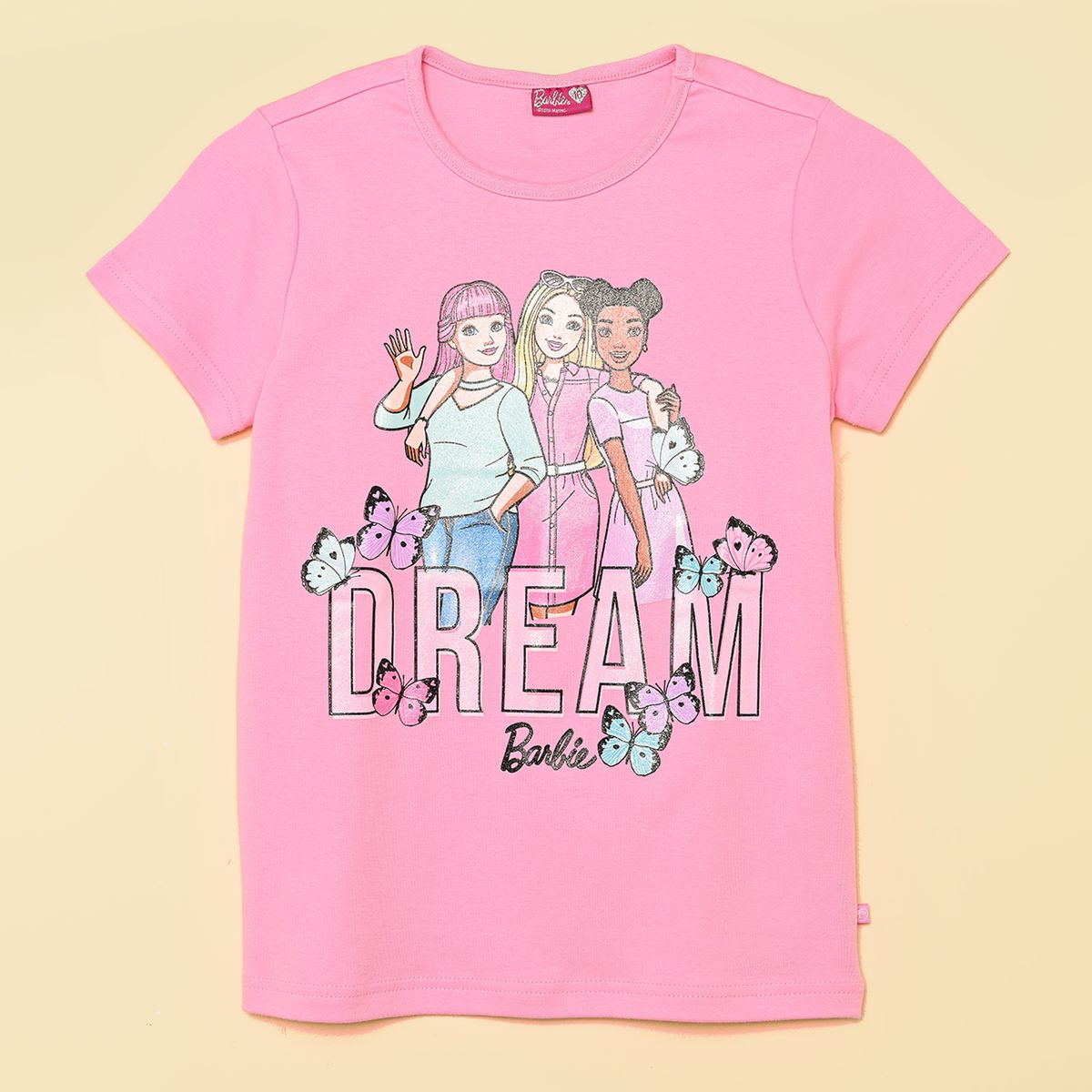 BARBIE - Pijama Cintura elásticada para Niña 2 piezas Barbie de Algodón