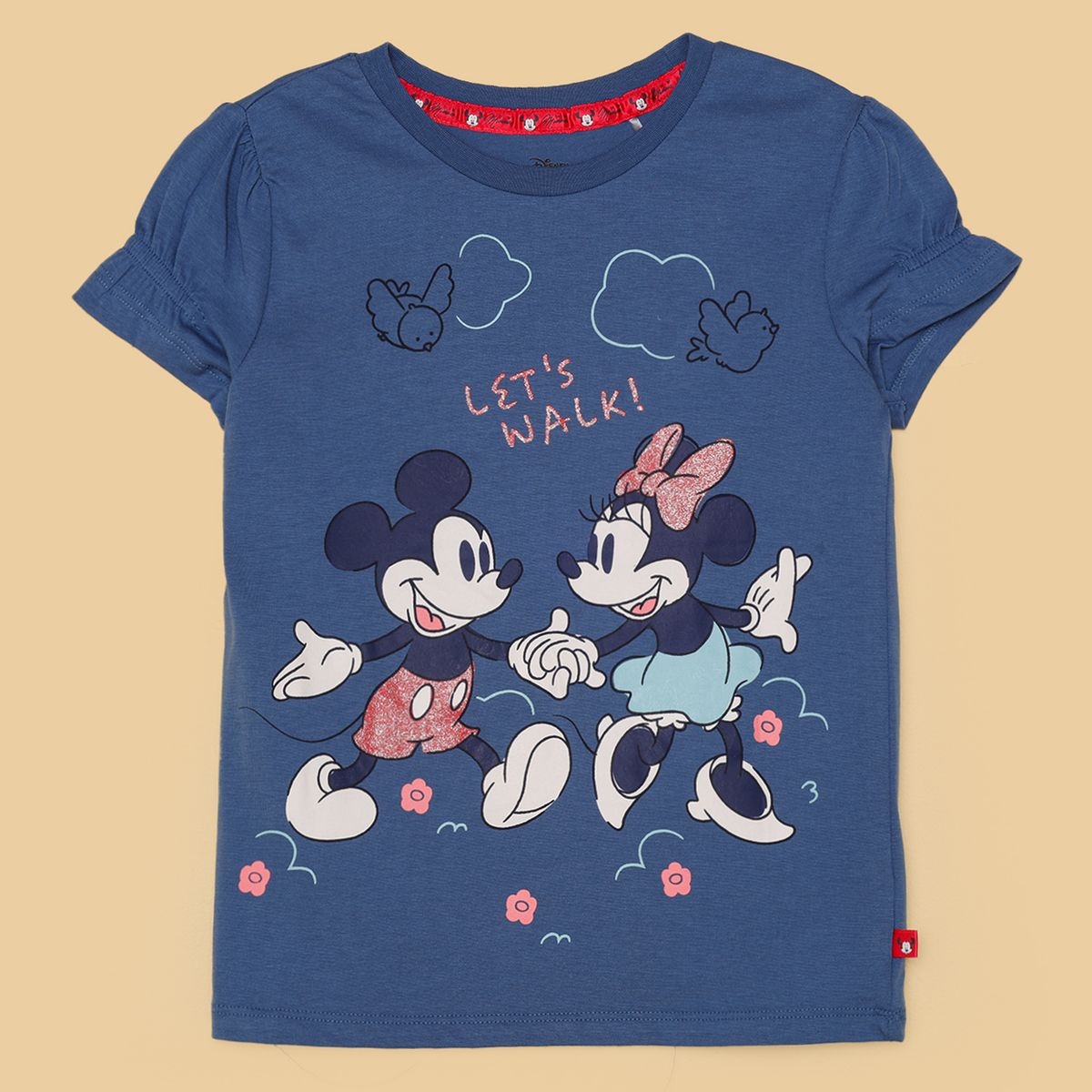 MINNIE - Camiseta Niña con Estampado Minnie Manga corta Algodón Minnie