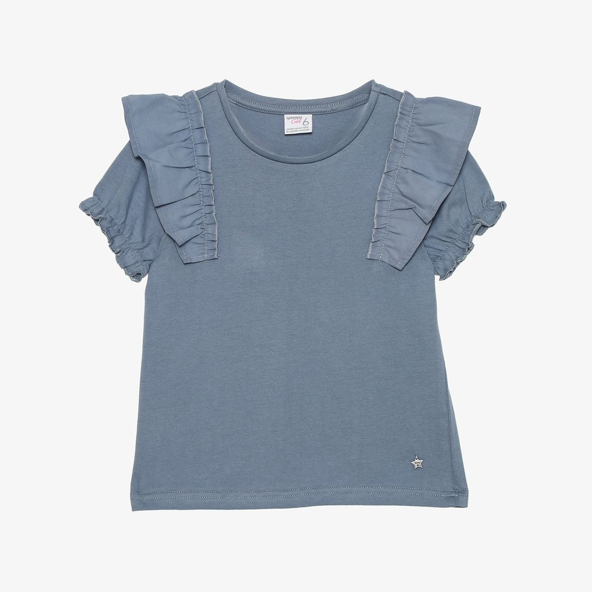 YAMP - Camiseta Niña Manga corta Algodón Yamp