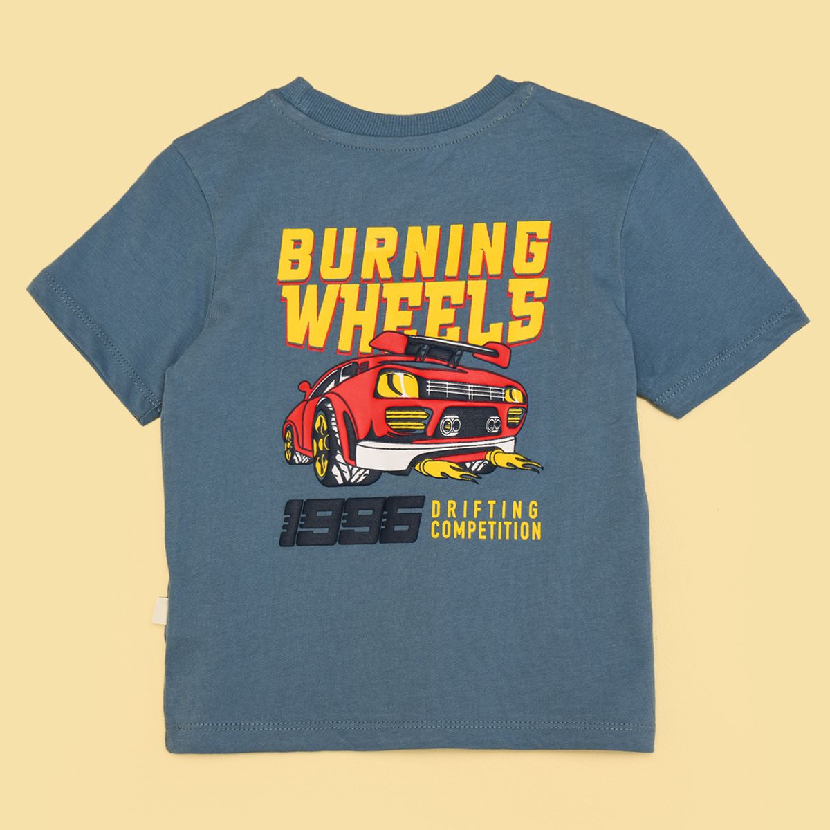 YAMP - Camiseta Niño con Estampado   Manga corta Algodón Yamp